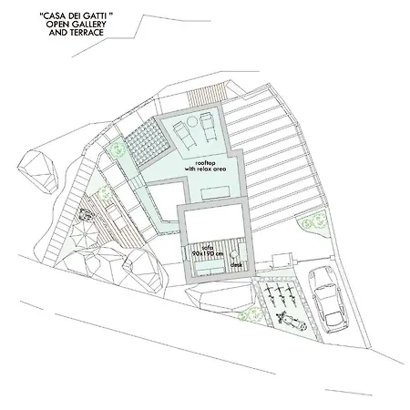 La Casa Dei Gatti A Seccheto, Chicca Ferienhaus *